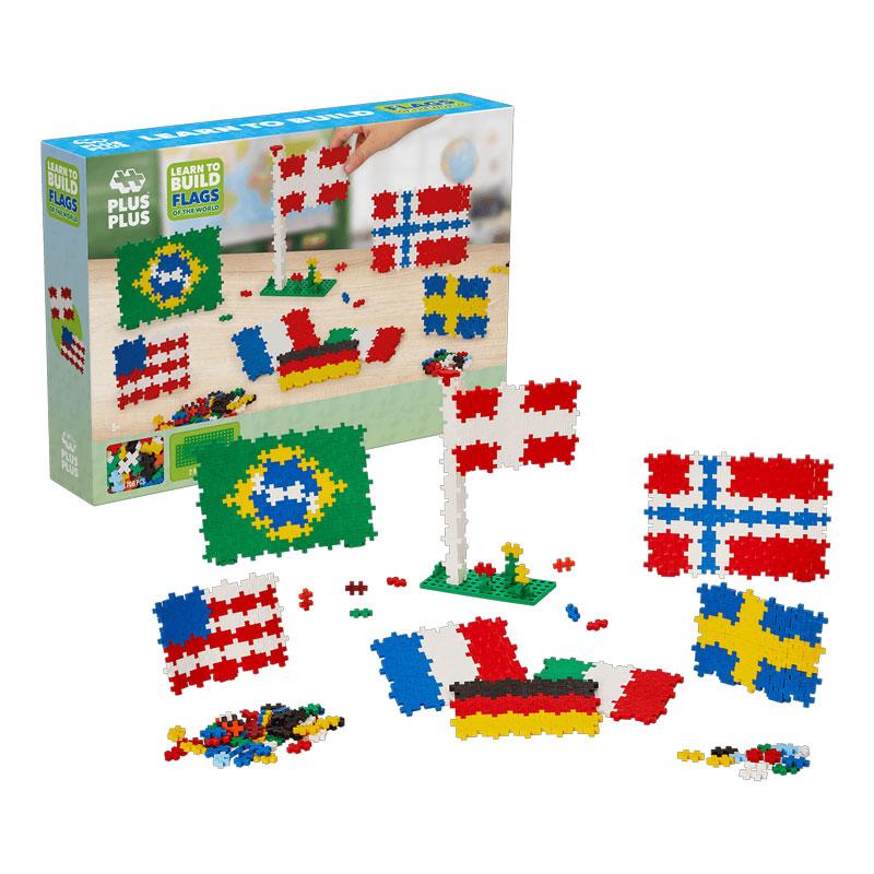 Jacob Rokas Flag Plus Plus-Plus - Flags of the World 700 pcs. - Smelt by Polaria